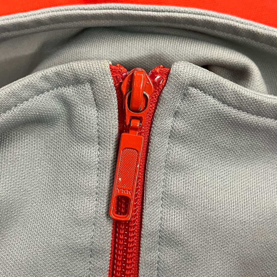 [정품/105] 아디다스 삼선 트랙탑 져지 레드 회색 b17 상품이미지8