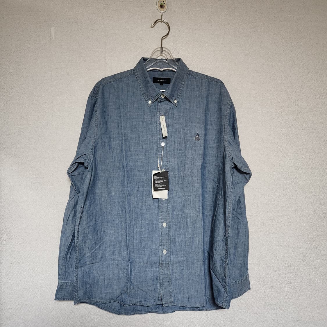 24년 텍새옷 빈폴 데님 셔츠 남 L 상품이미지2