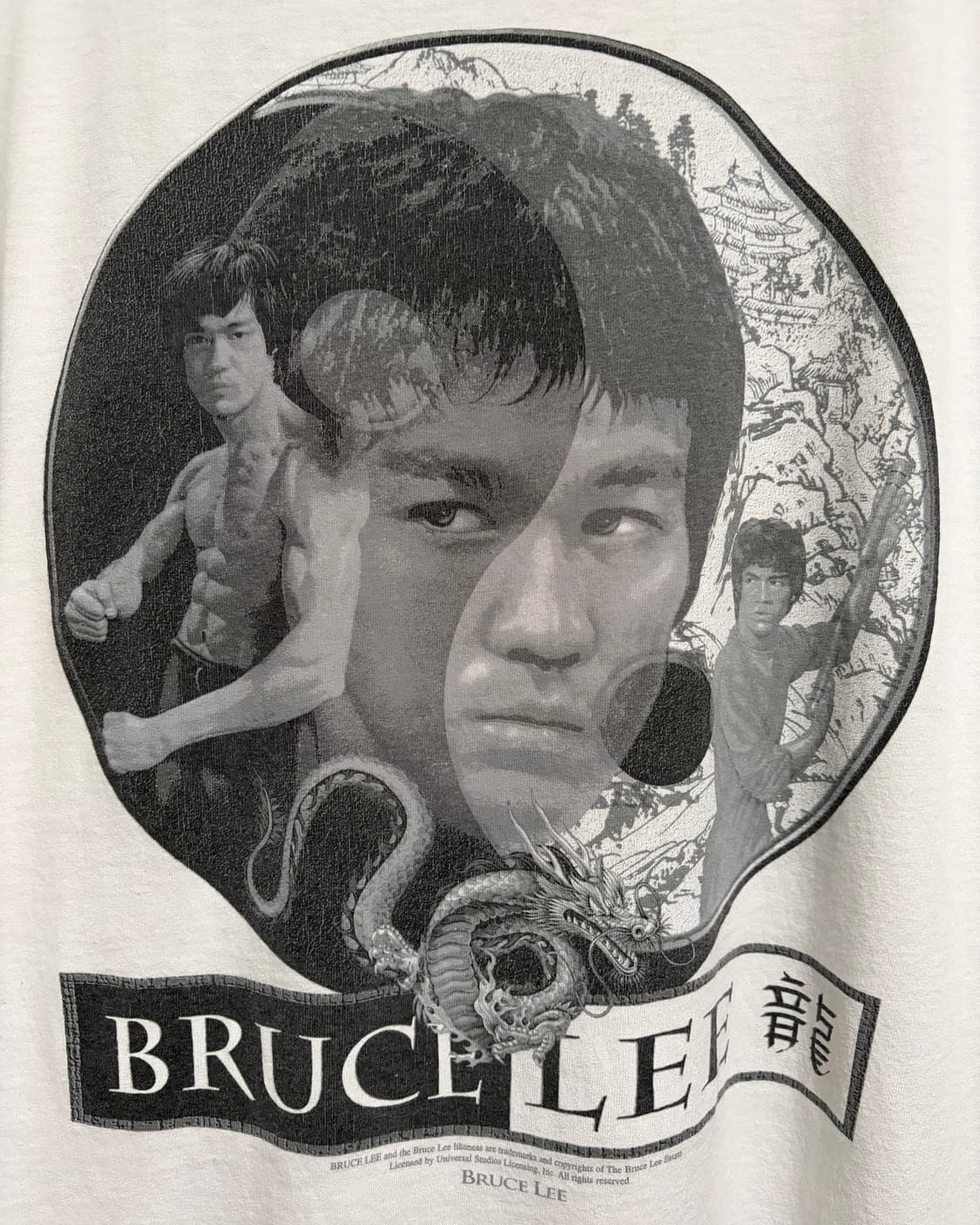 빈티지 90s Bruce Lee 브루스리 영화 티셔츠 상품이미지2