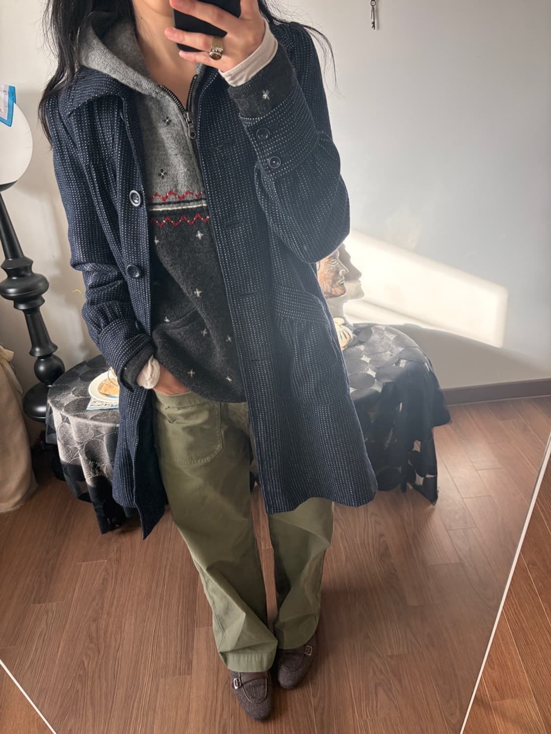 wool blended coat 상품이미지6