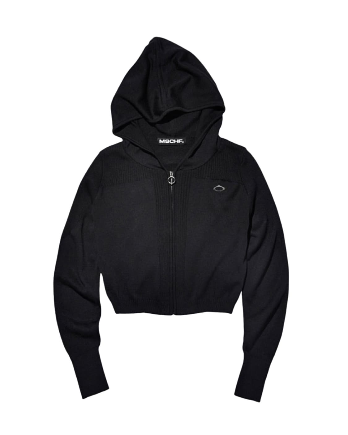 (새상품)Mschf 미스치프 롬버스 니티드 후디 블랙 M 상품이미지1