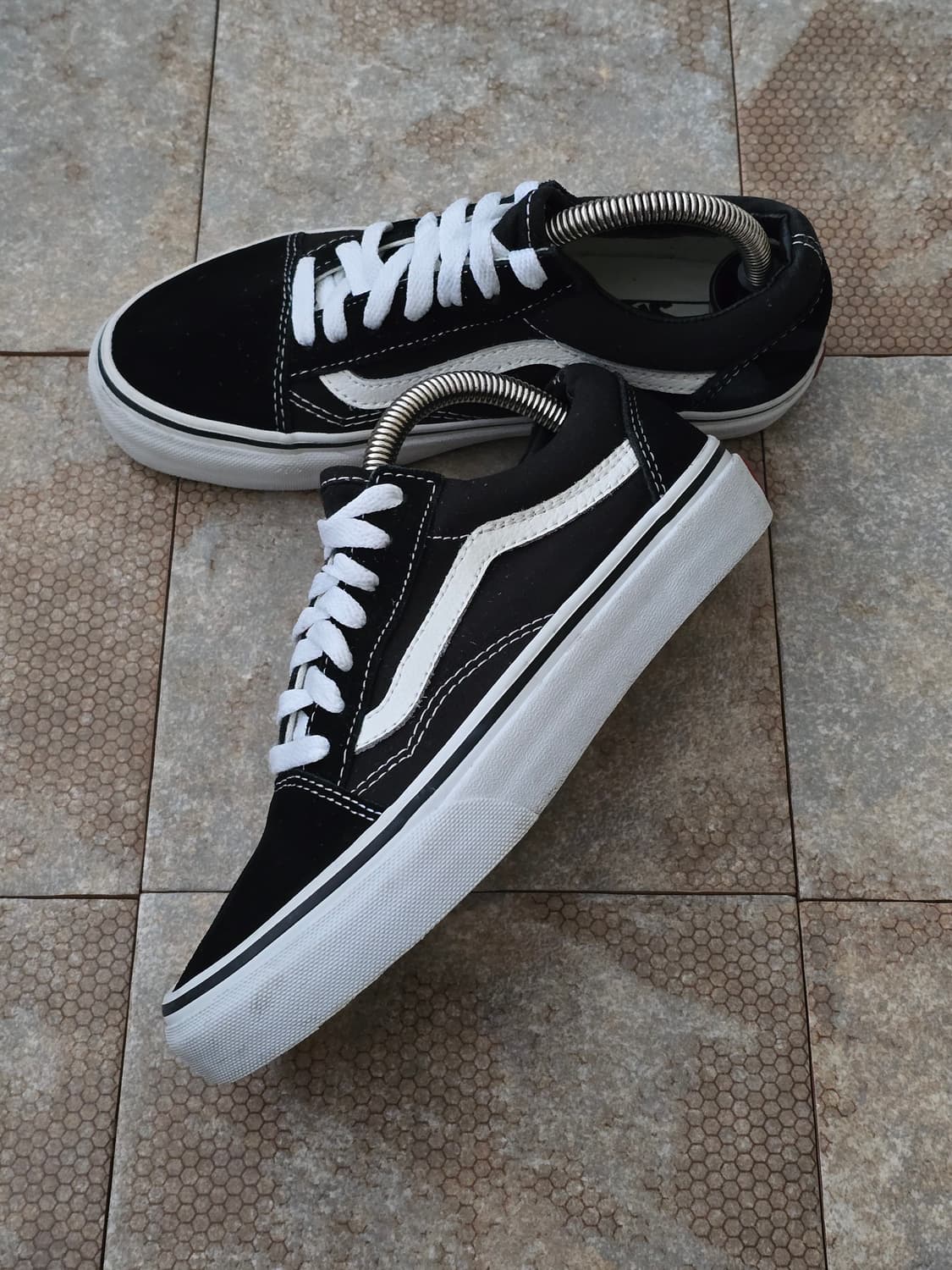 (225)반스 올드스쿨 검흰 상품이미지3