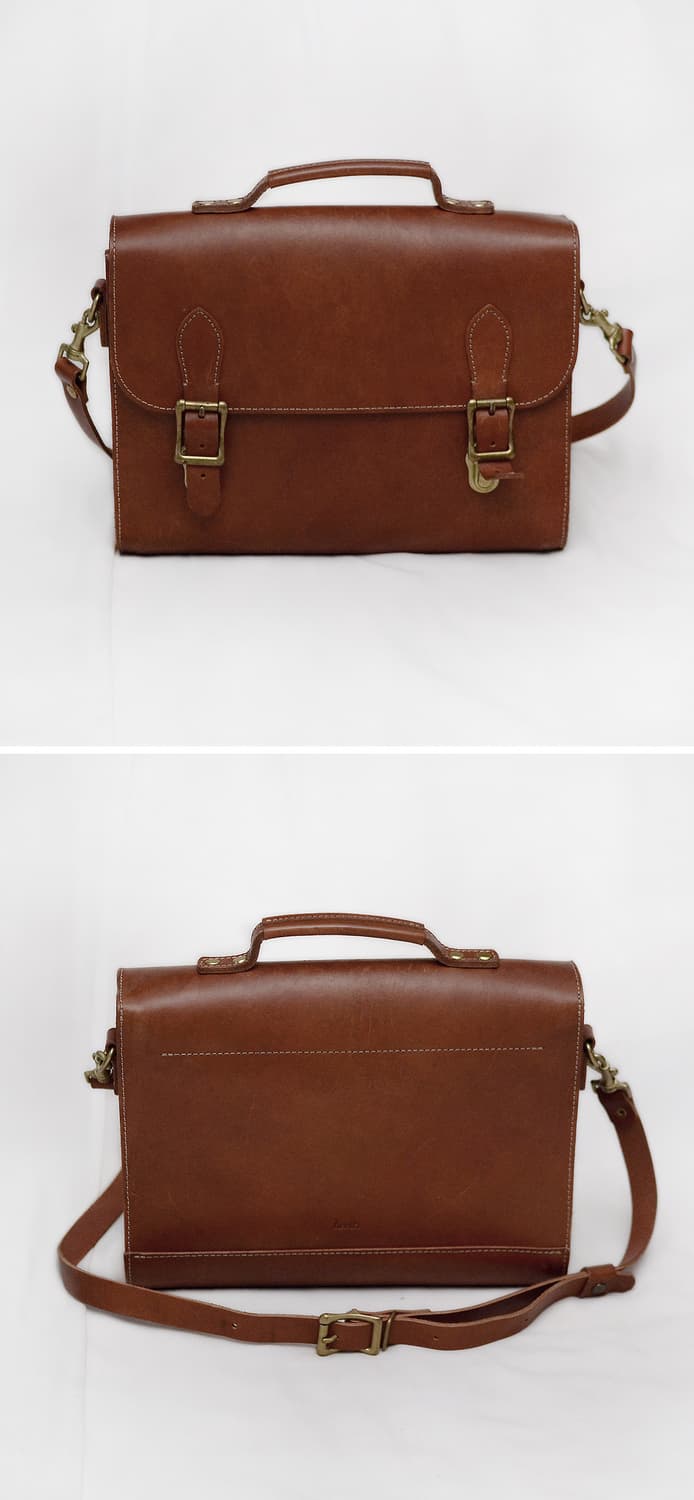 헤비츠 103 핸드메이드 베지터블 레더 타블릿 브리프 상품이미지3