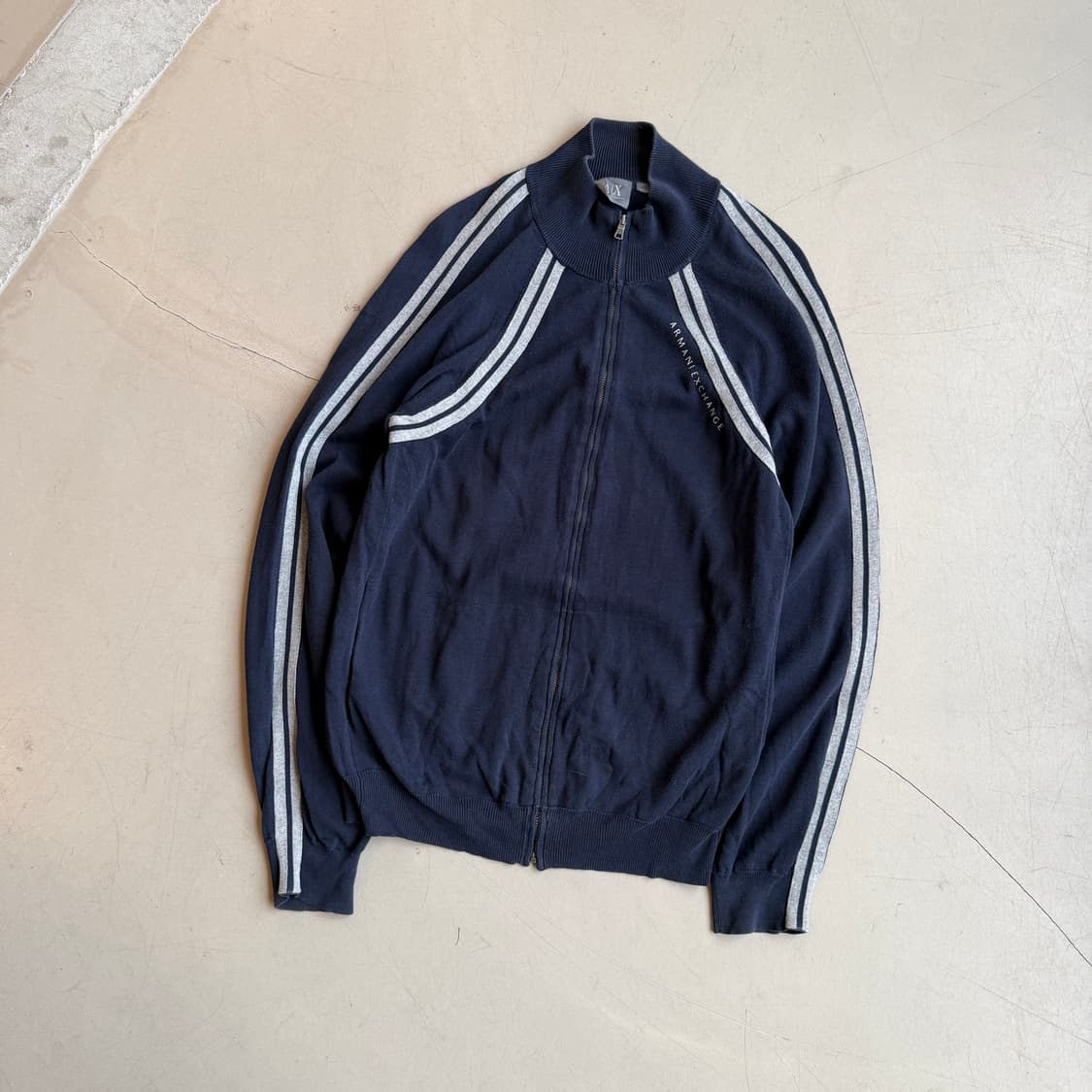 아르마니 익스체인지 니트 집업 상품이미지3