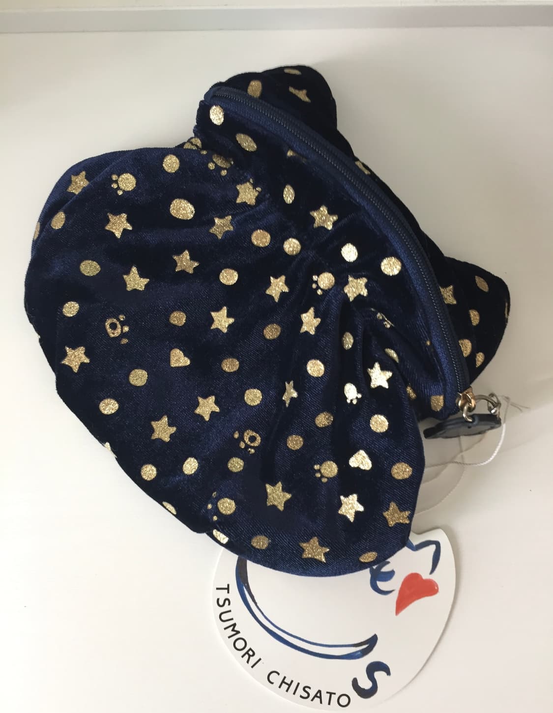 ✨Tsumori Chisato 글리터 벨벳 파우치 ✨ 상품이미지1