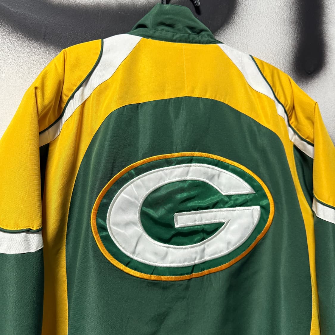 00s NFL 올드스쿨 그린베이 패커스 배색 자켓 상품이미지7