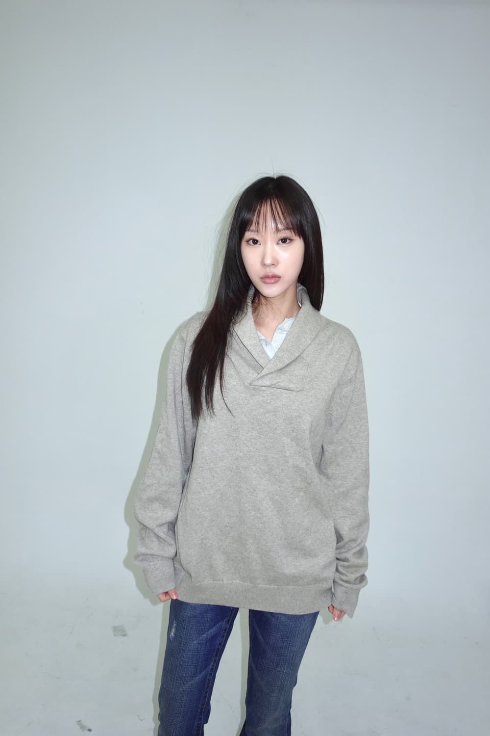 소프트 베이지 니트 상품이미지1