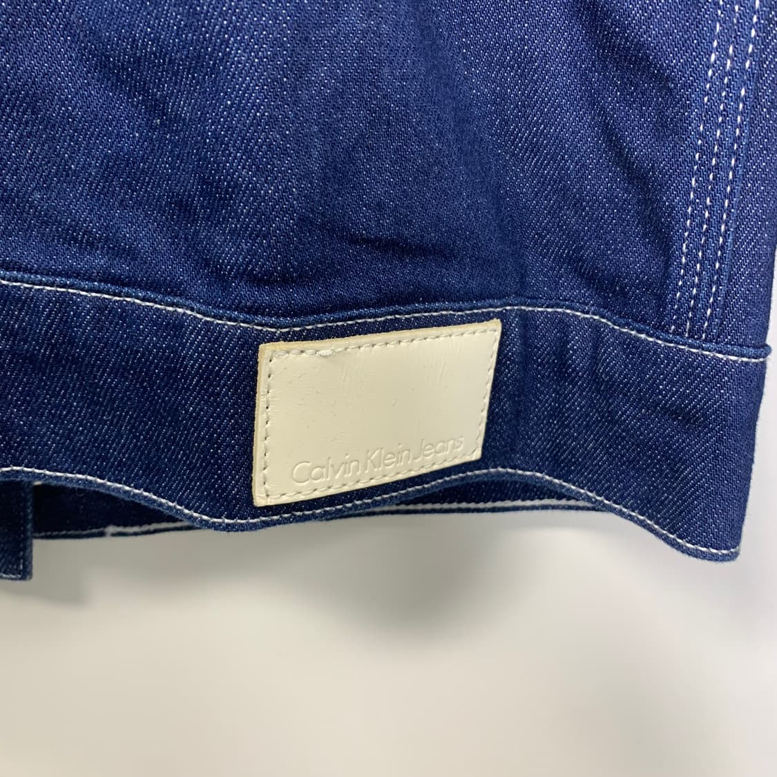 캘빈클라인 인디고 스티치 데님 자켓 상품이미지5
