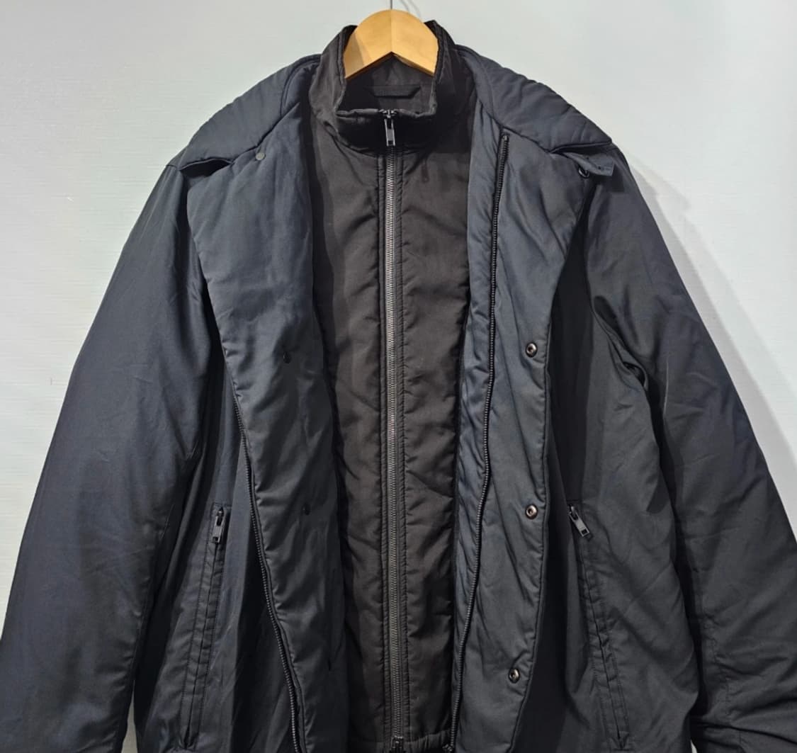 Theory 띠어리 남성 블랙 패딩 코트 100 (내피탈부착) 상품이미지5