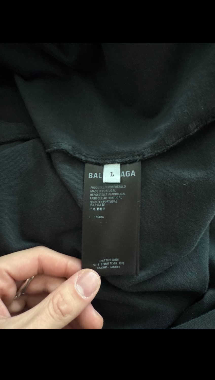 발렌시아가 est 1916 후드 1size 상품이미지6