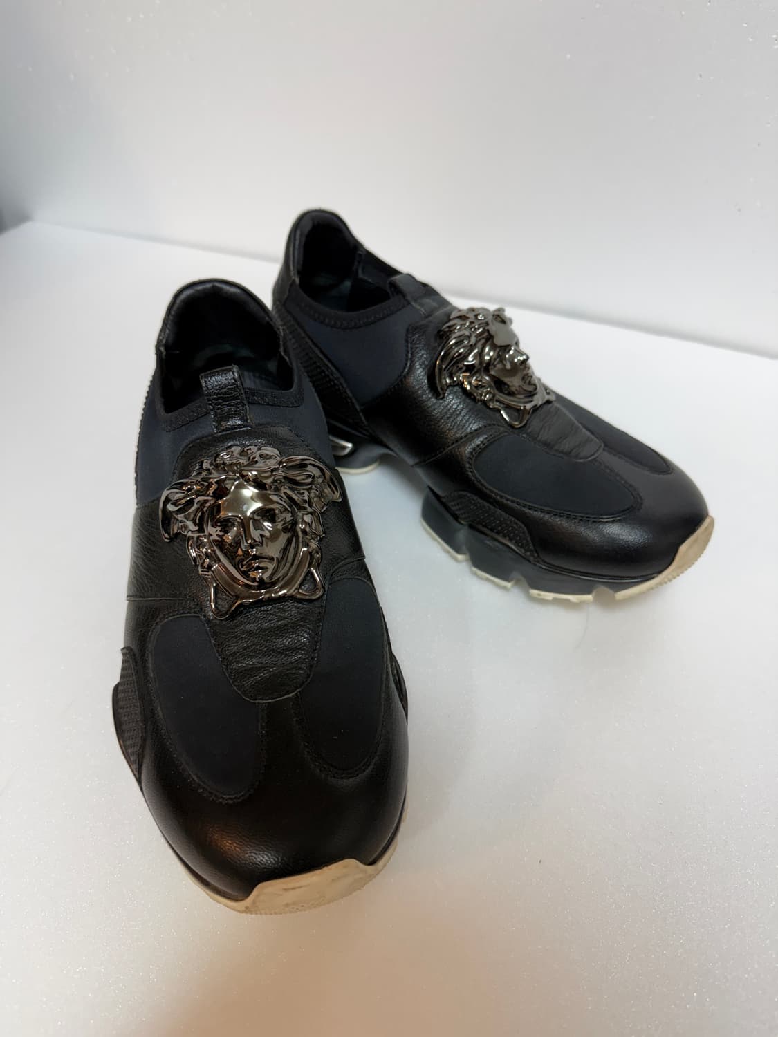 VERSACE 베르사체 메두사 슬립온 스니커즈 블랙245-250 상품이미지1