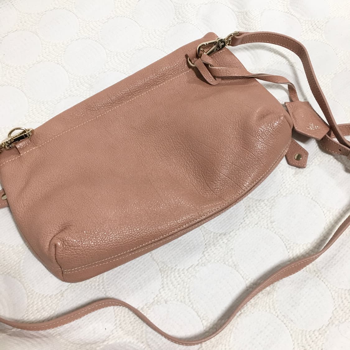 비비안 웨스트우드 핑크 가죽 가방 상품이미지3