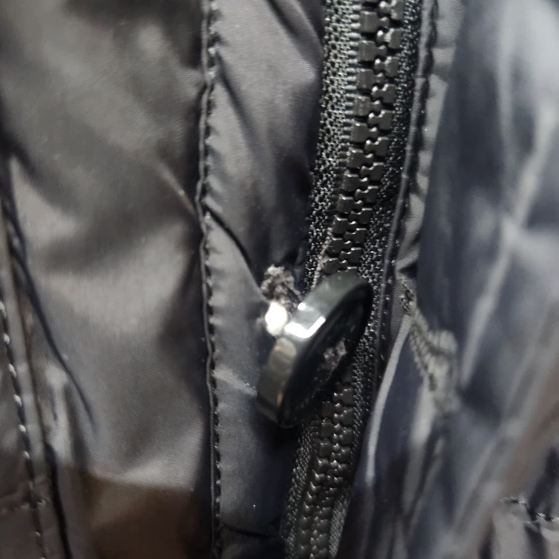 자라 멀티포켓 패딩 엘보패치 견장 자켓 L(XL) 상품이미지6