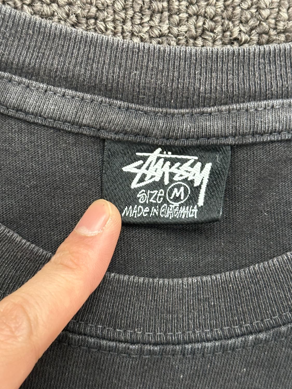 M)스투시 빈티지 포켓 반팔 상품이미지3