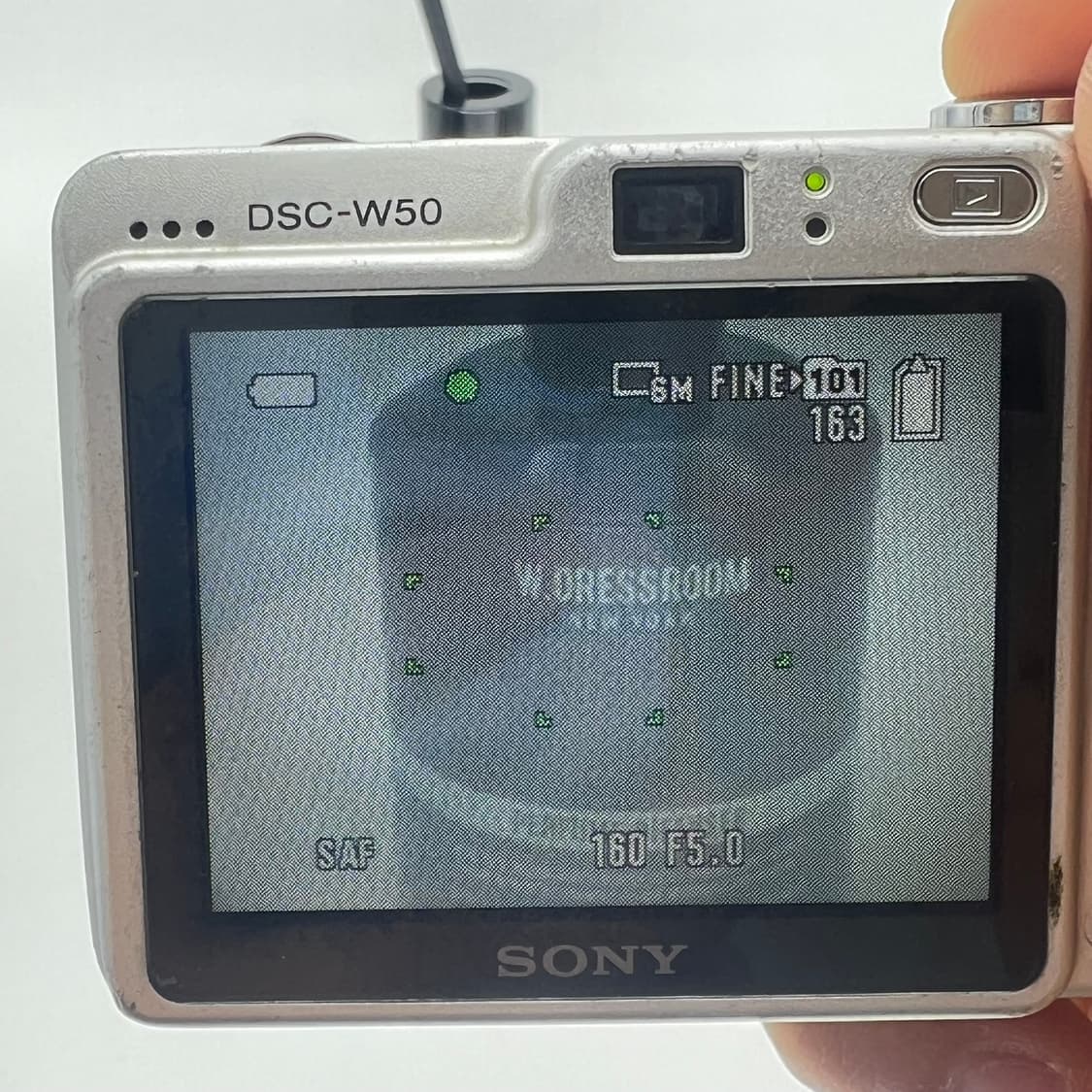 소니 사이버샷 Sony Cyber-shot DSC-W50 실버 상품이미지9