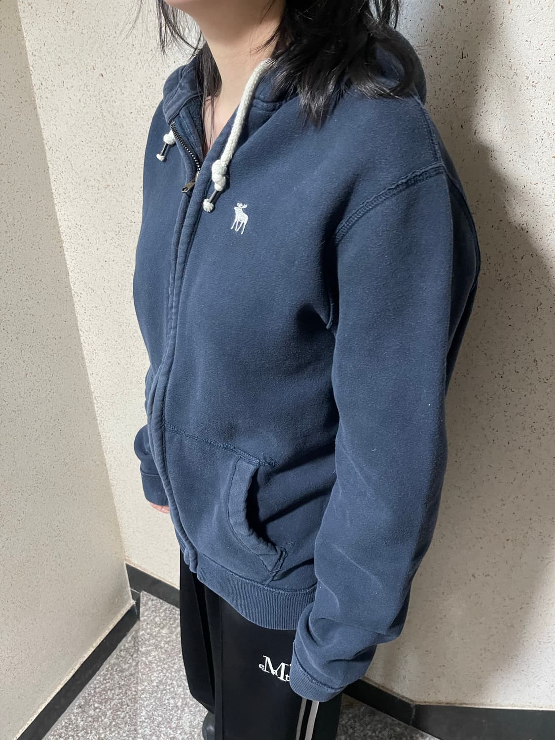 아베크롬비 디어로고 후드집업 상품이미지3