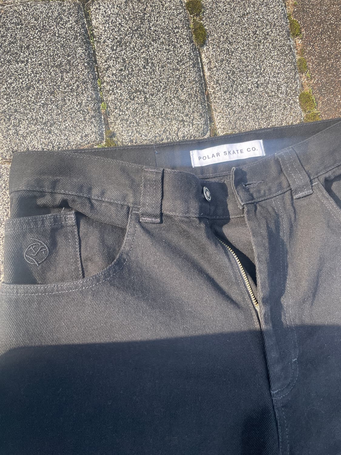 폴라스케이트 빅보이 팬츠 피치블랙  상품이미지4