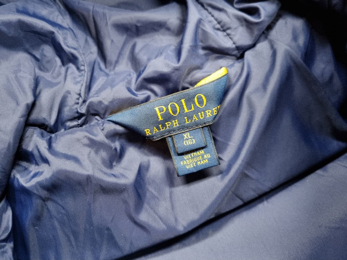 폴로 랄프로렌 퀄팅 다운 패딩 키즈 XL 16 상품이미지3