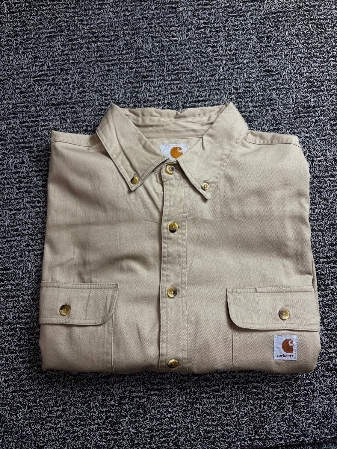 칼하트 투포켓 박시핏 워크 셔츠 1427 상품이미지1