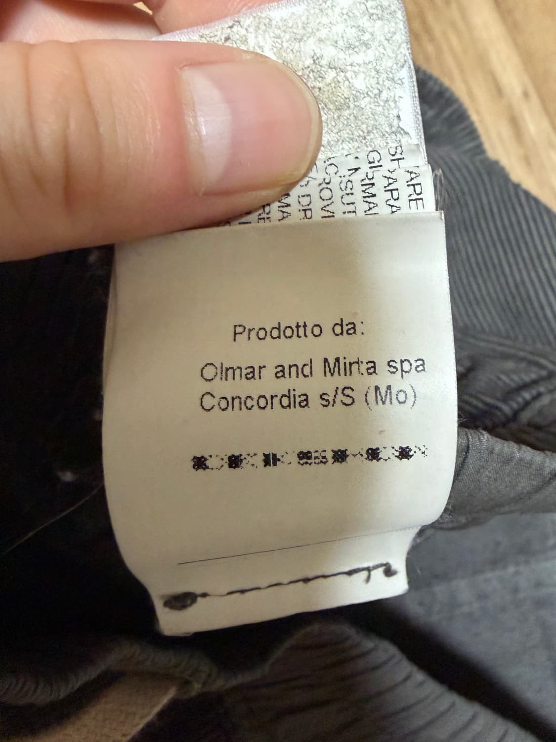 릭오웬스 태권도 카고 코듀로이 (size:46) 상품이미지4