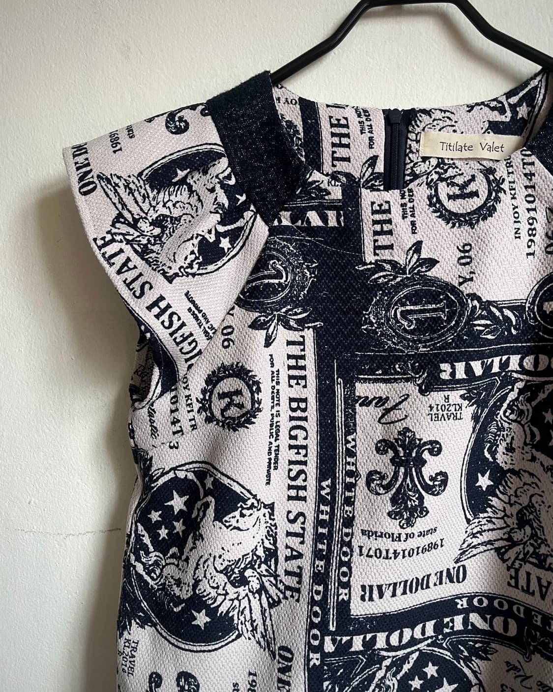 Titilate Valet by Japan Gothic Print Top 상품이미지6
