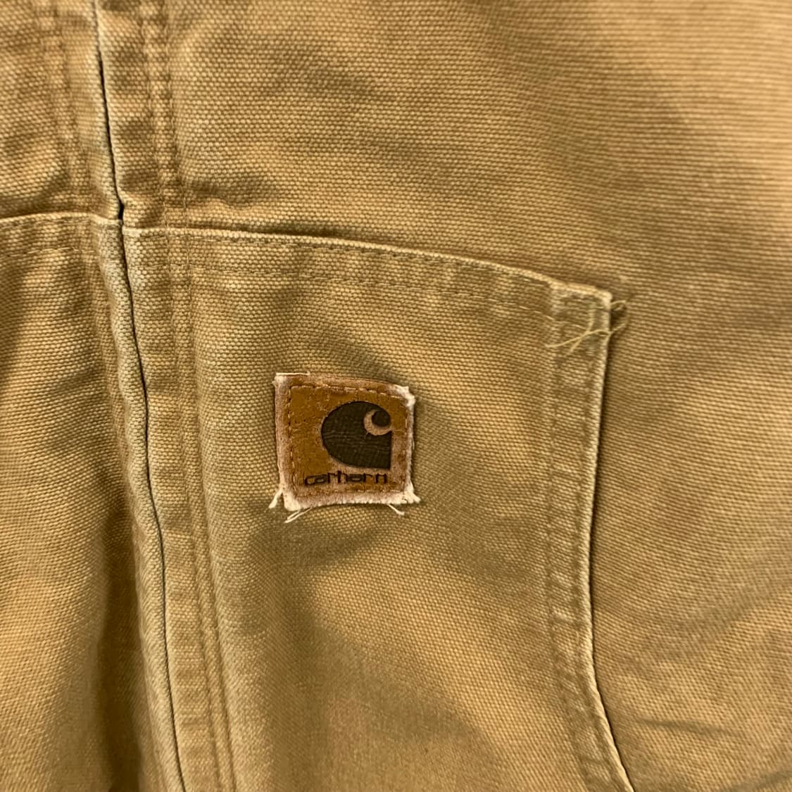 칼하트 OG 가죽탭 후드 엑티브 워크 자켓 상품이미지4