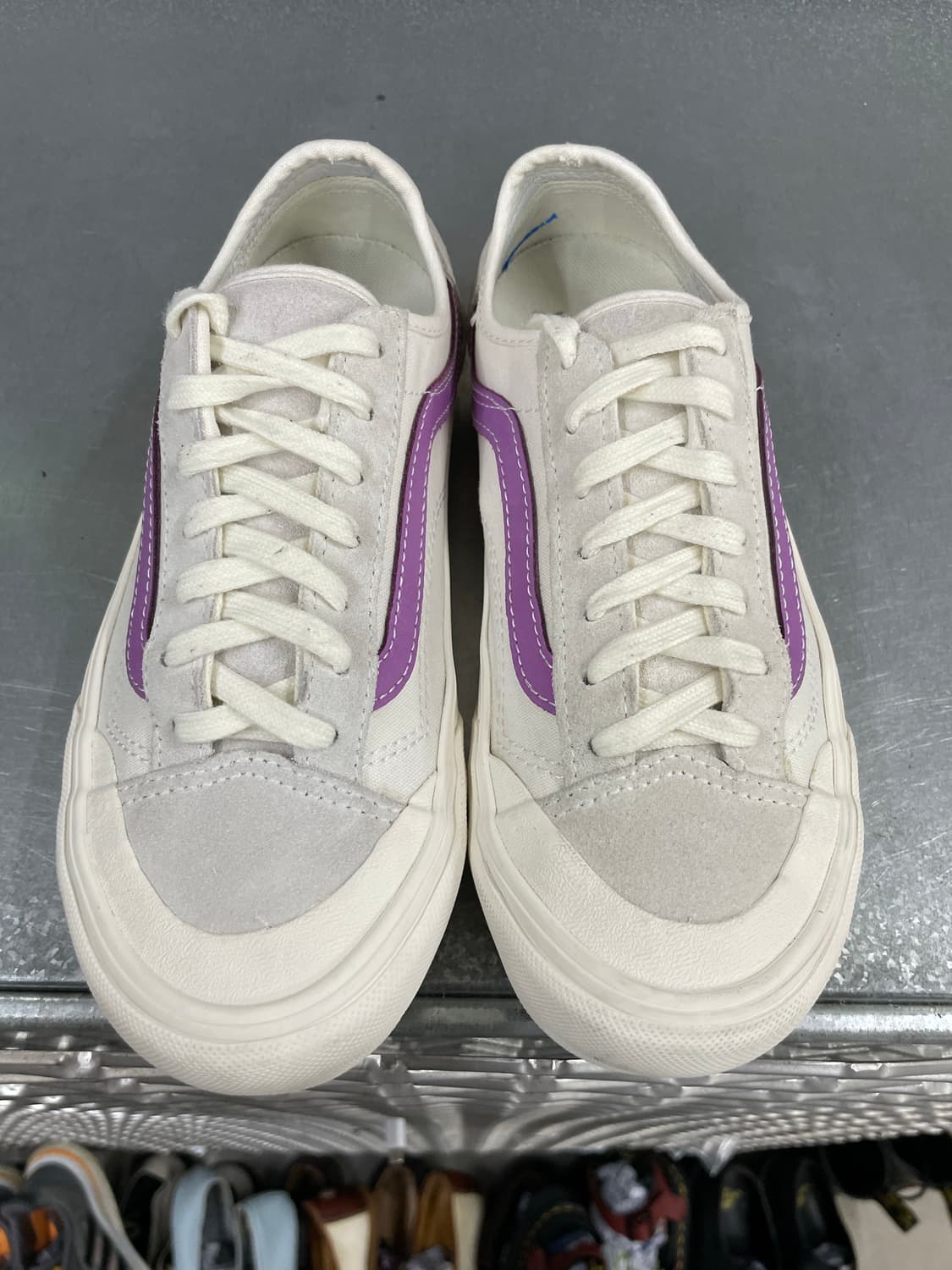 반스 스타일 36 화이트 퍼플 230 (gr-4158) 상품이미지5