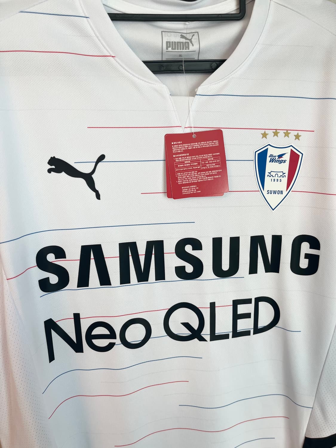 [새상품/XL] 푸마 수원삼성 권창훈 유니폼 상품이미지5
