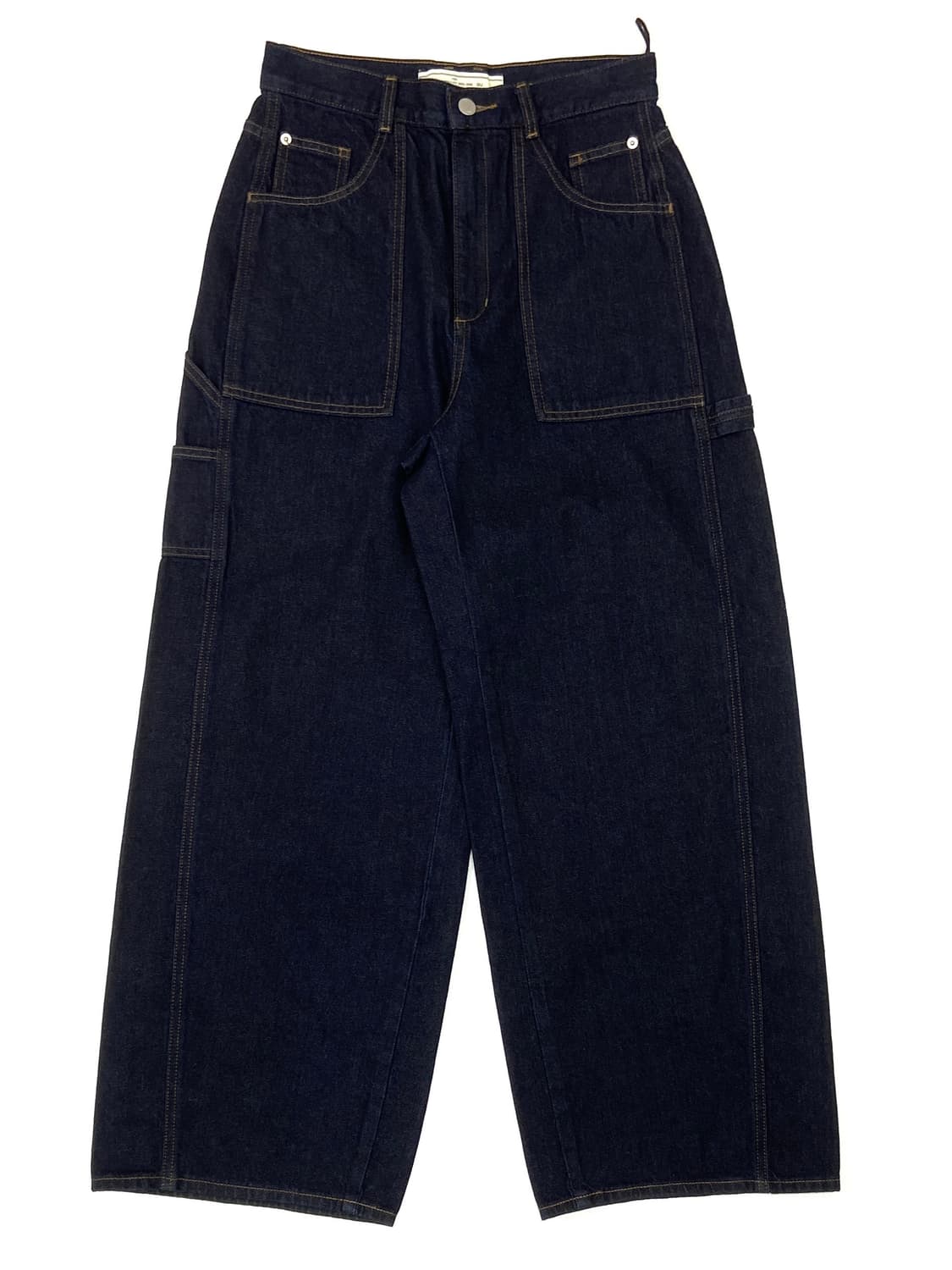 rokh x GU WIDE DENIM PANTS 상품이미지4