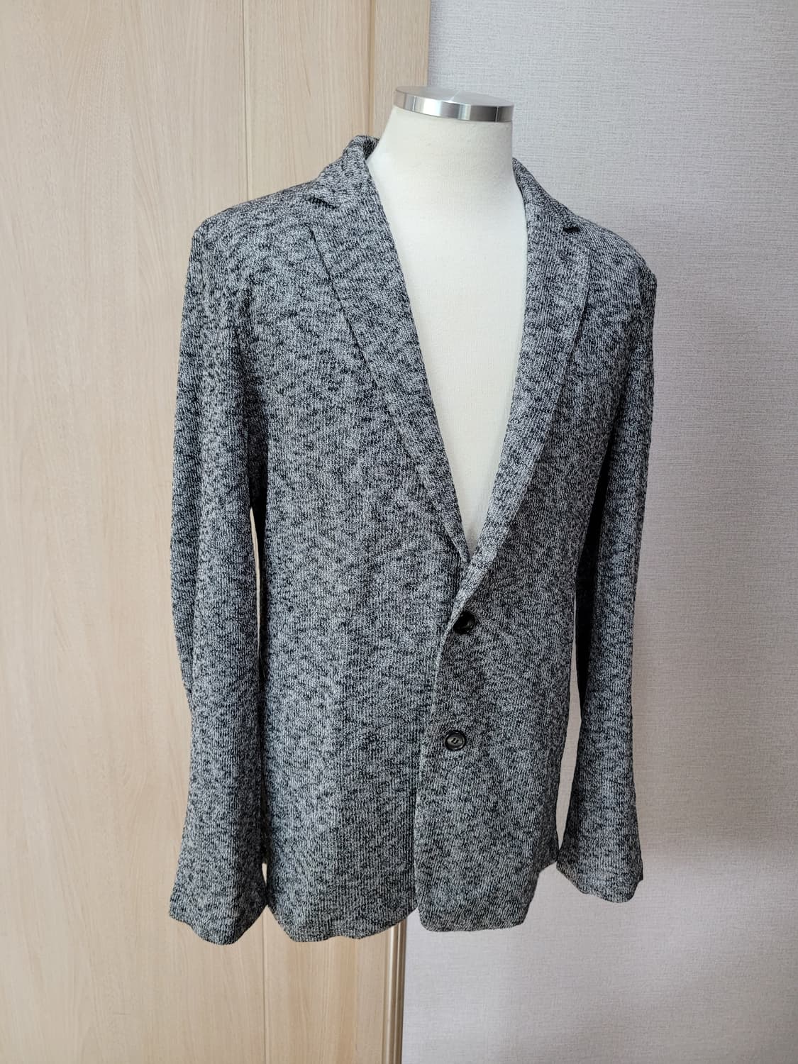 티아이포맨 T.I FOR MEN 니트 자켓 105 그레이 상품이미지1