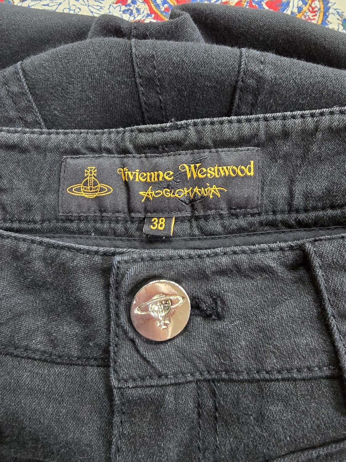 비비안웨스트우드 블랙 스키니진 (1907) 상품이미지3