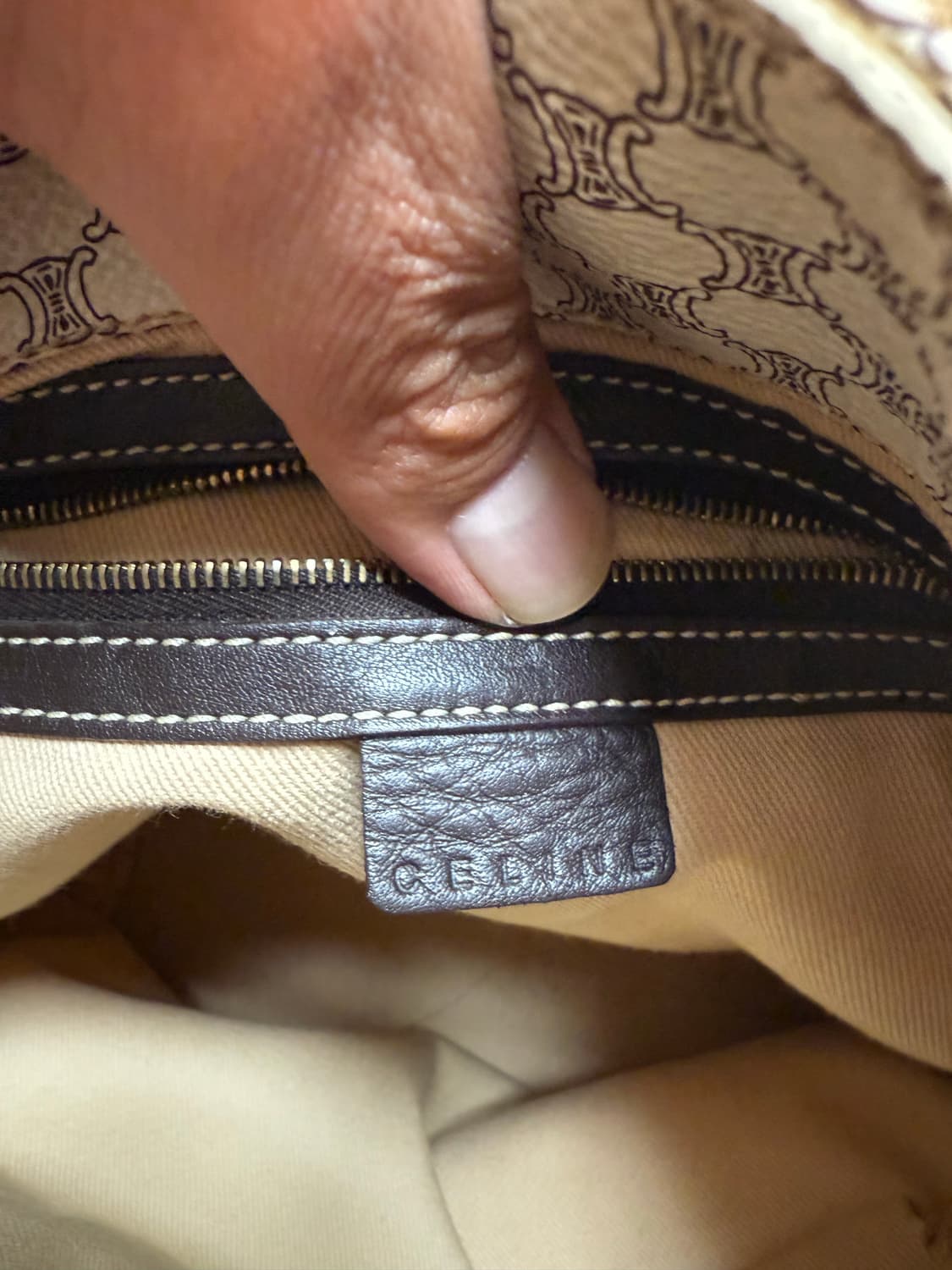 셀린느 트리오페 패턴 토트백 상품이미지5