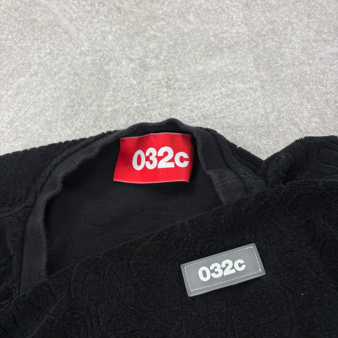  032c Topos shaved terry T-shirt  상품이미지2