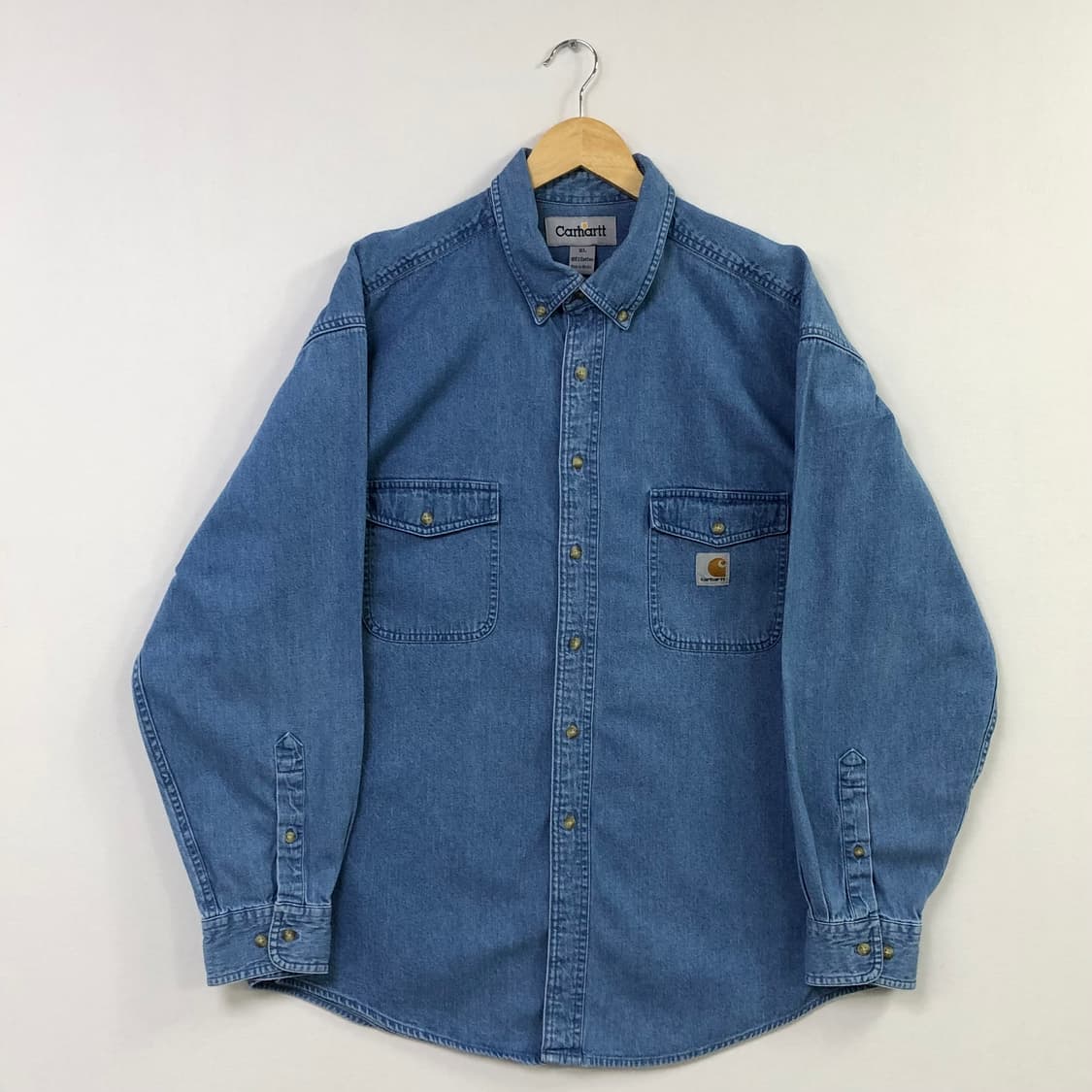 XL 칼하트 데님 셔츠 상품이미지2