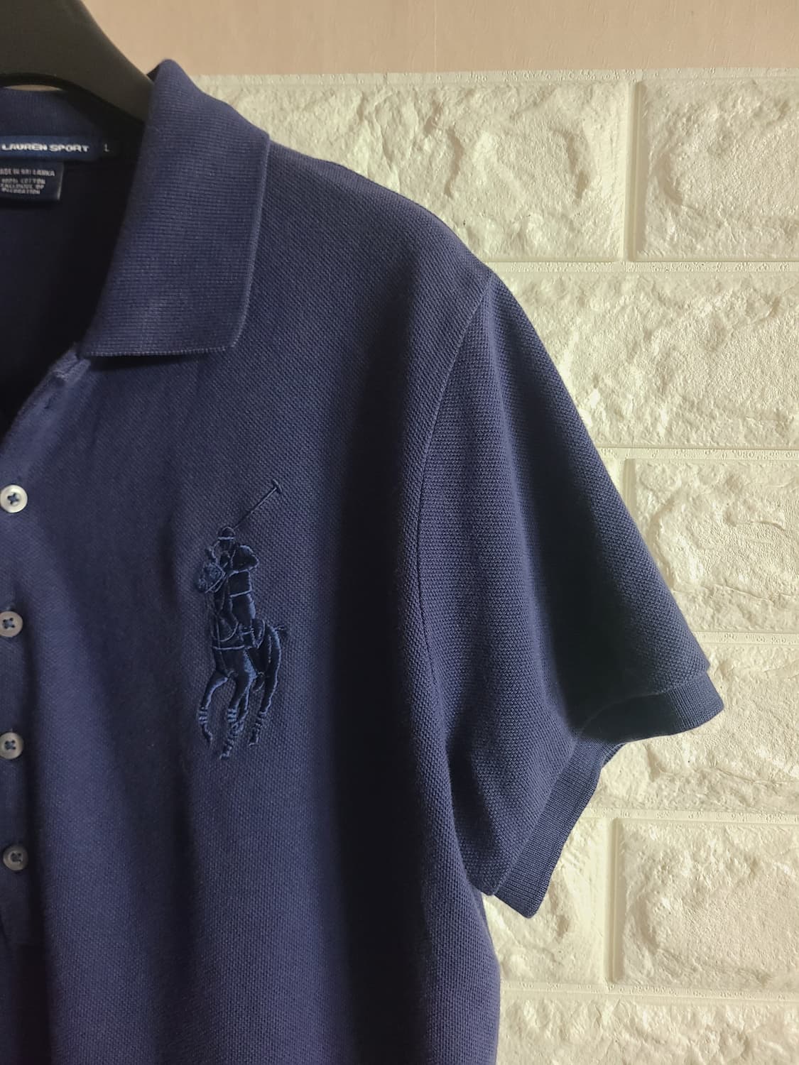 폴로 랄프로렌 여자 반팔 폴로셔츠(L) 상품이미지2