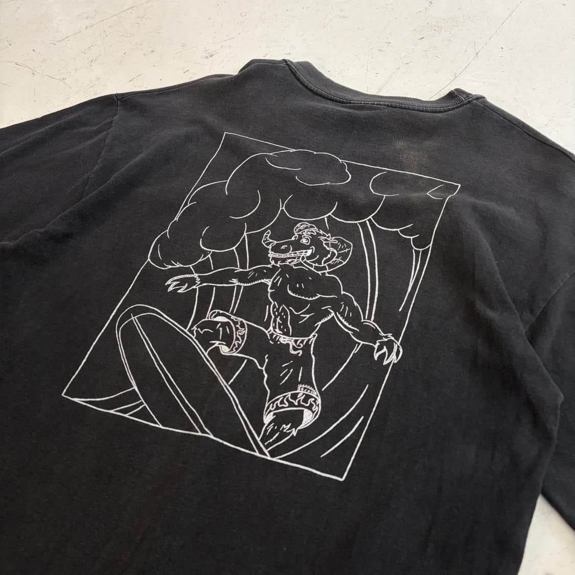 00s 헤인즈 빈티지 롱슬리브 M 상품이미지6