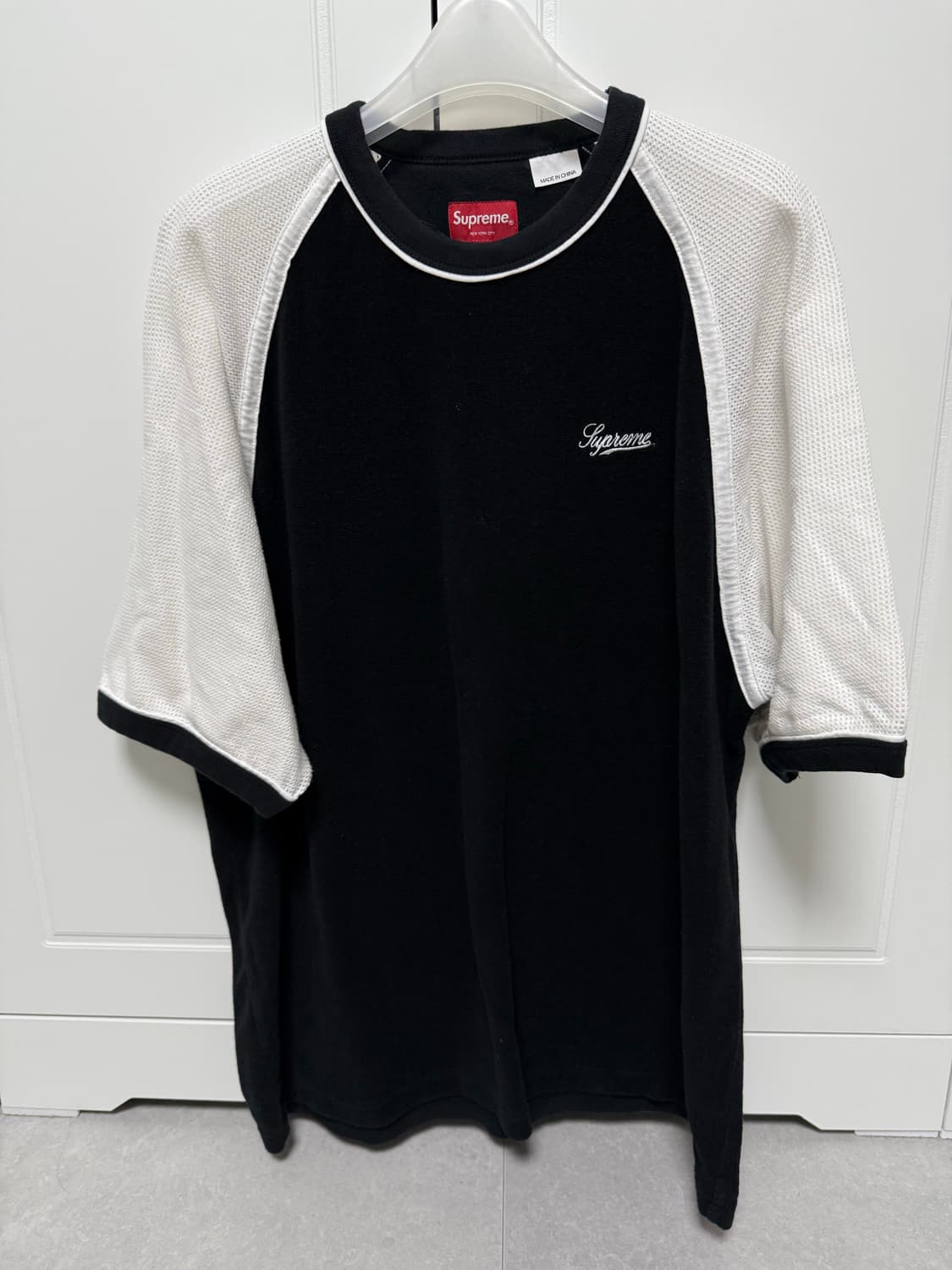 슈프림 테리 라글란 숏슬리브 탑 상품이미지1