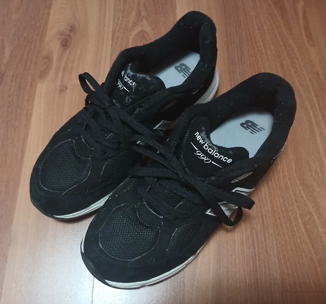 뉴발란스 990 검정 블랙 245 상품이미지1