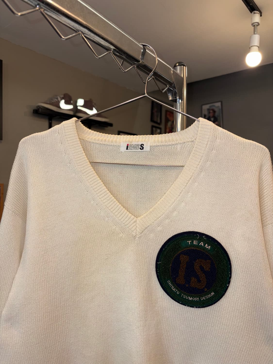 90‘s Issey Miyake I.S embroidered knit 상품이미지6