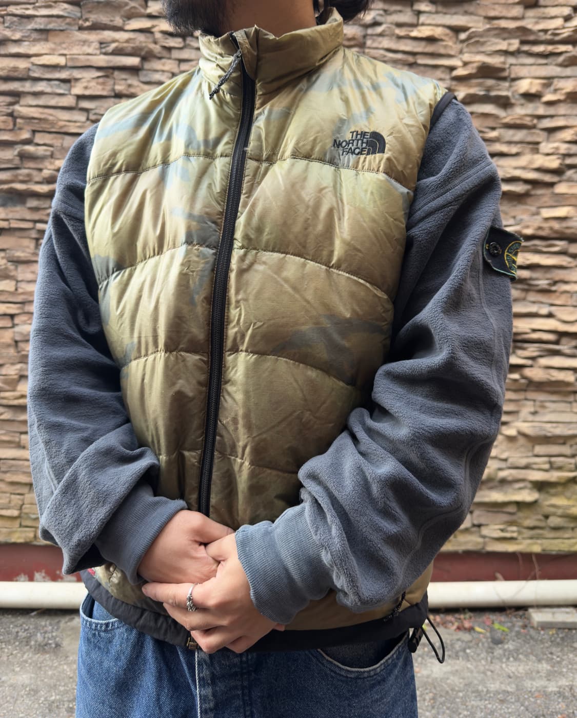 노스페이스 아콘카구아 카모 베스트 상품이미지5