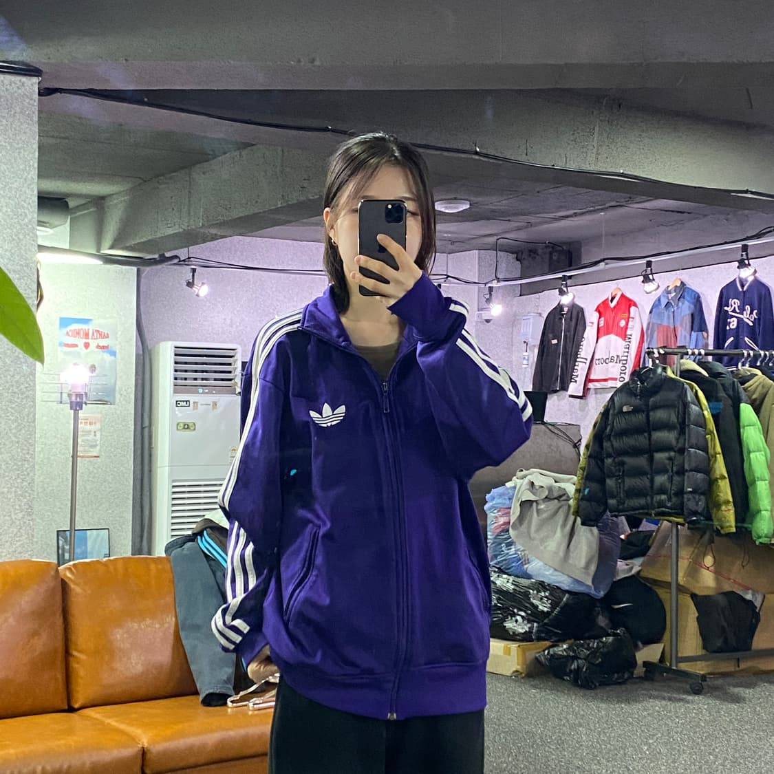 아디다스 파이어버드 퍼플 트랙탑 져지 B3300 상품이미지1