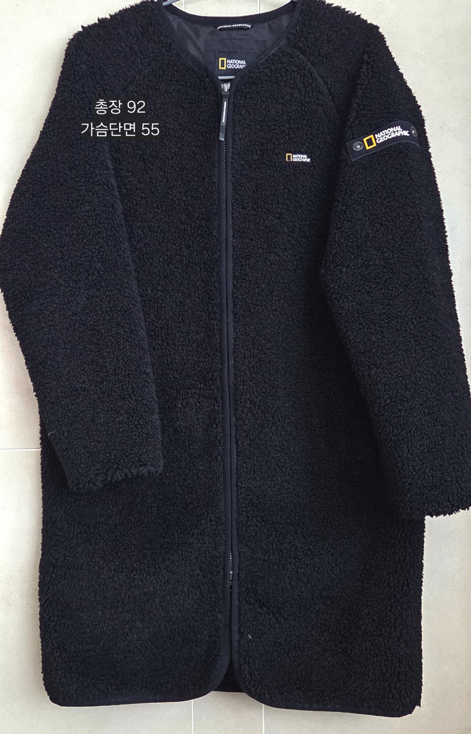 내셔널지오그래픽 뽀글이 롱코트 85(XS) 블랙
택포 상품이미지1
