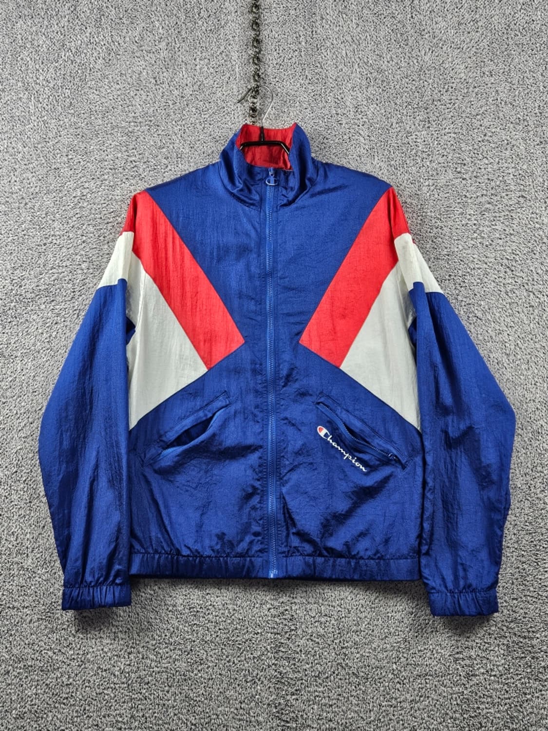 90's 챔피온 컬러블록 윈드브레이커 바람막이 자켓 (S) / 11216 상품이미지2
