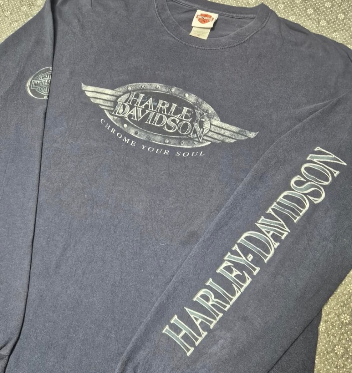[XXL]00s US Made 할리데이비슨 롱슬리브 - 187 상품이미지2
