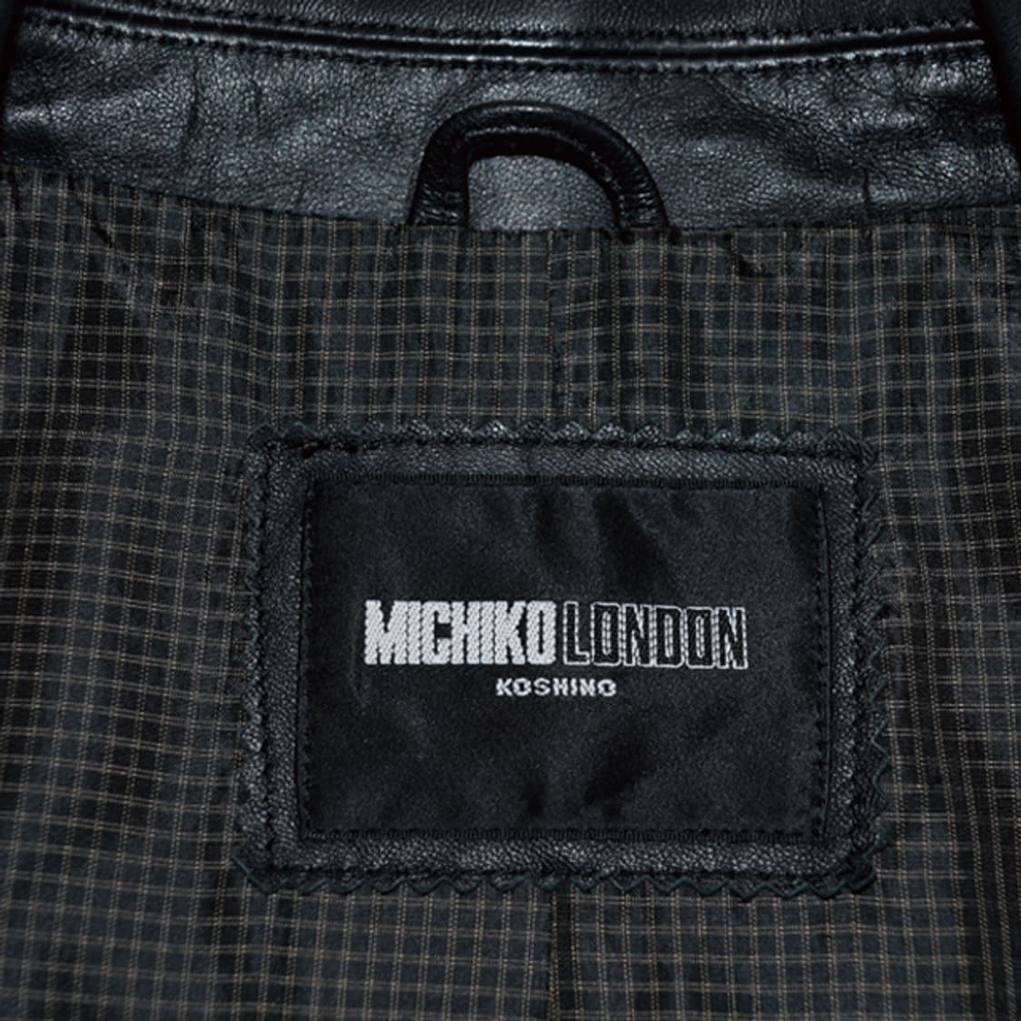 MICHIKO LONDON 레더자켓 상품이미지8