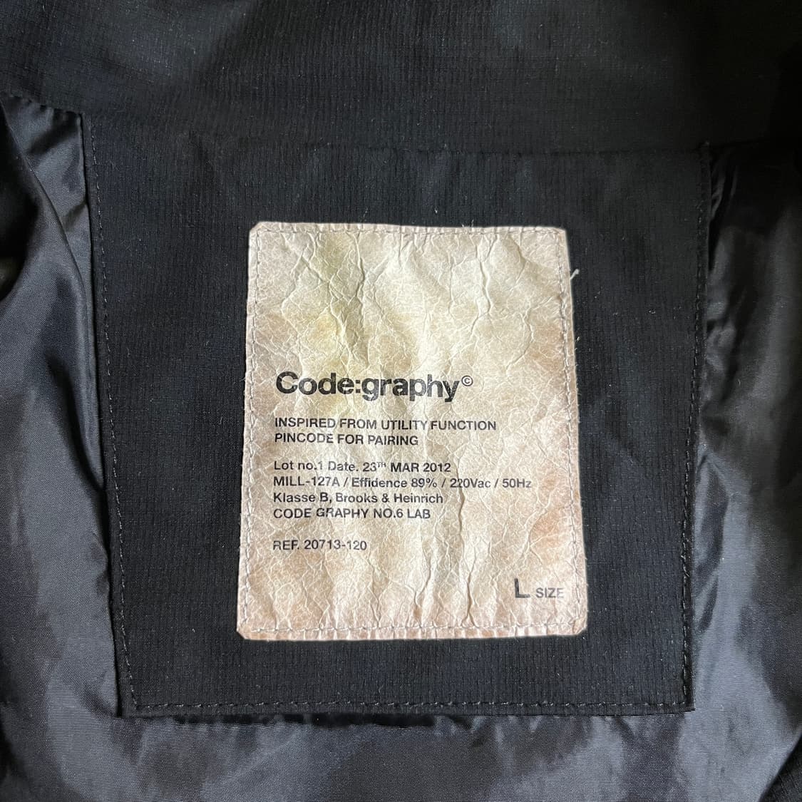 코드그라피 바람막이 자켓 상품이미지7