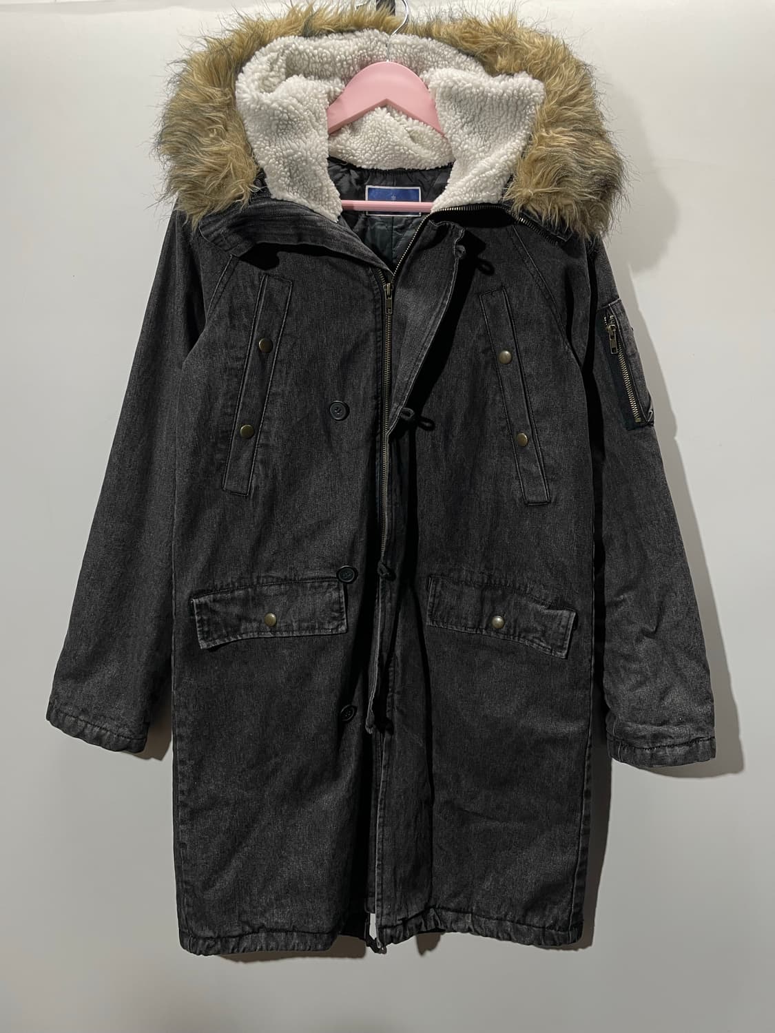 더 엠포리움 데님 야상 점퍼 상품이미지1