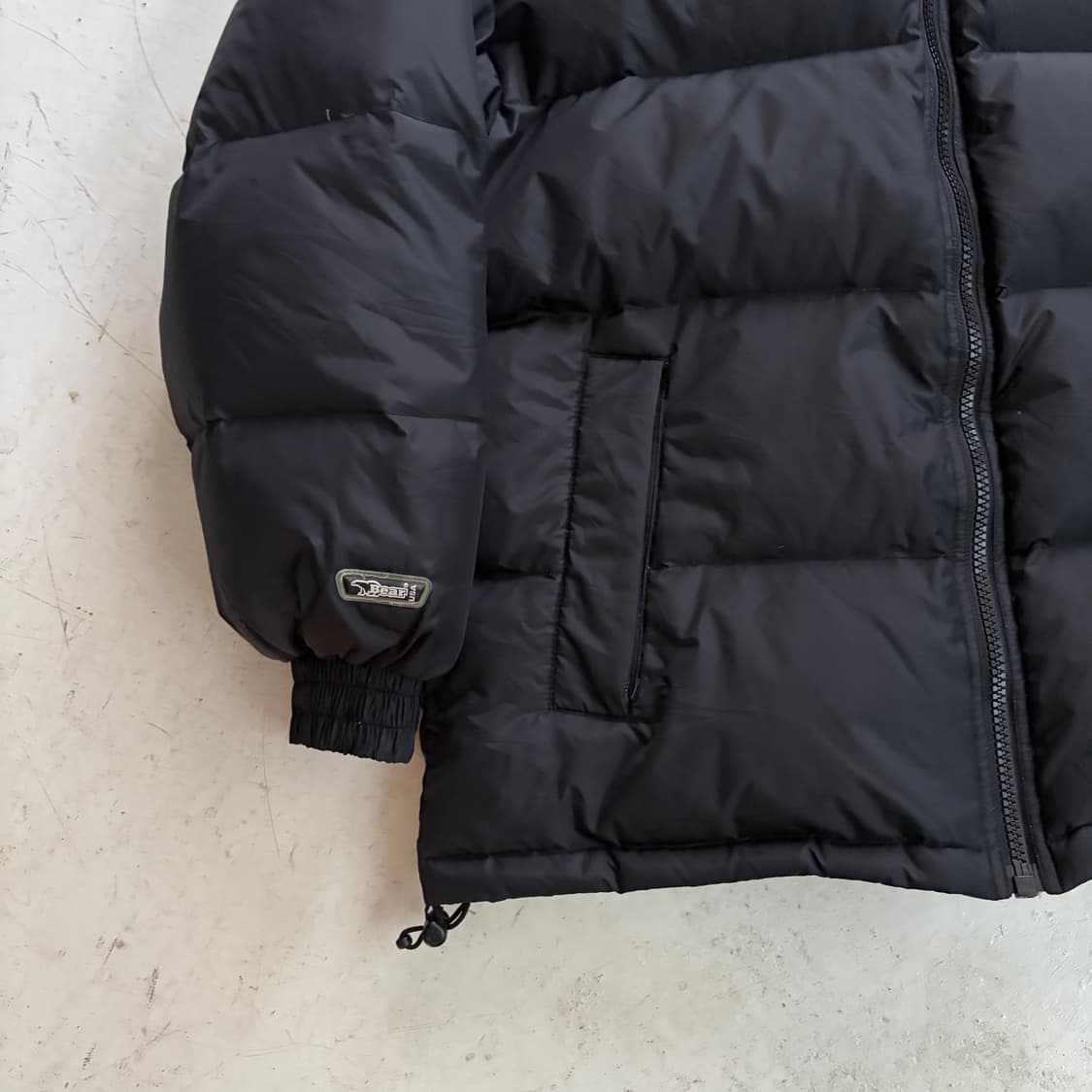 90s USA Bear 빈티지 리버시블 푸퍼 패딩 M 상품이미지4