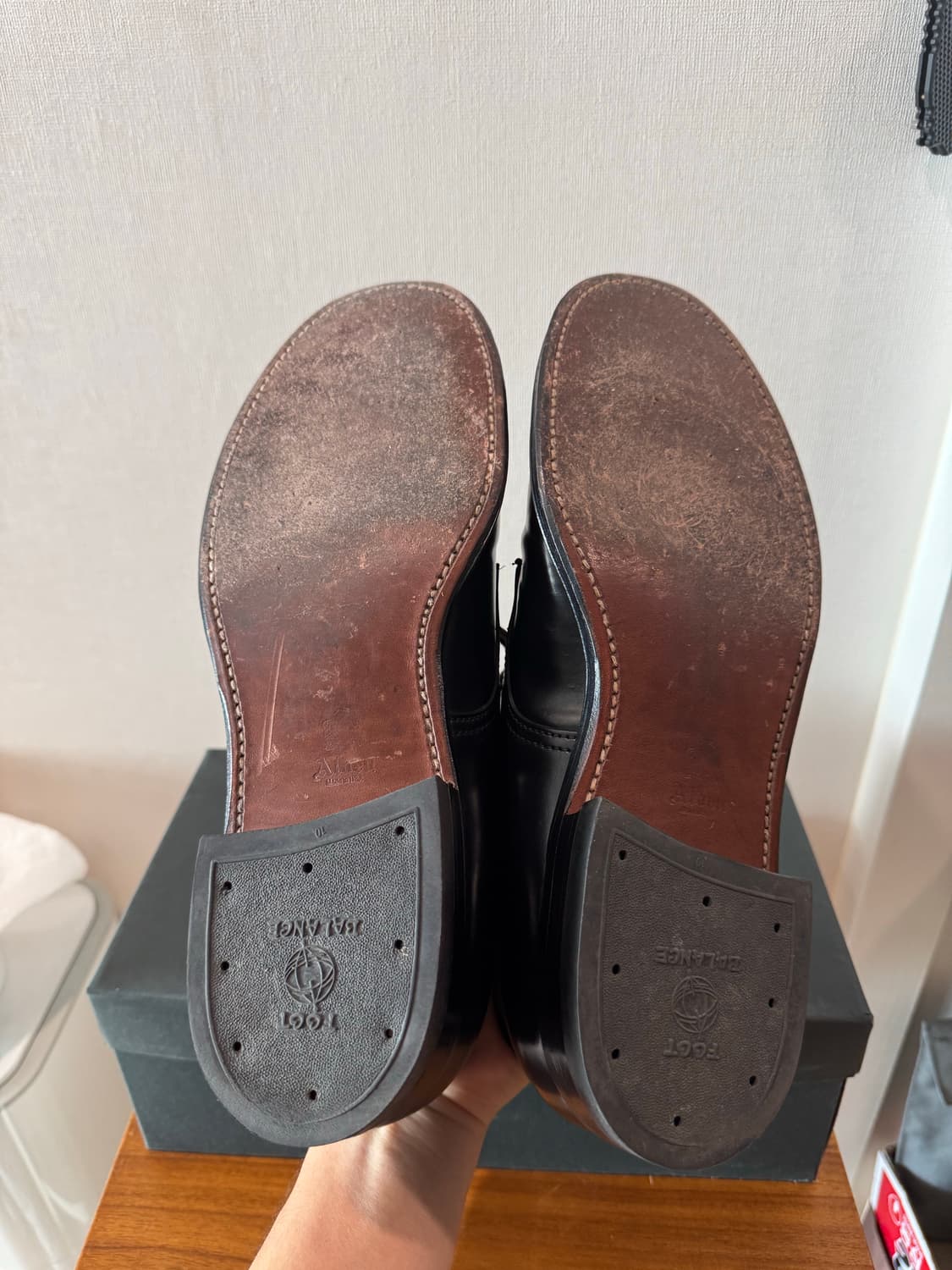 알든 53669 코도반 밀리터리라스트 379x 9901 상위모델 더비슈즈 상품이미지5