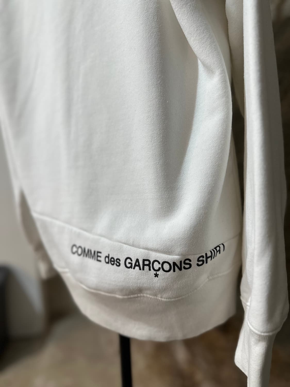 슈프림 x 꼼데가르송 셔츠 스플릿 박스로고 후드 상품이미지5